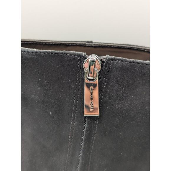 NIB Michael Kors Women's Porter Suede Platform Ankle Boot Size 8 - Picture 9 of 14